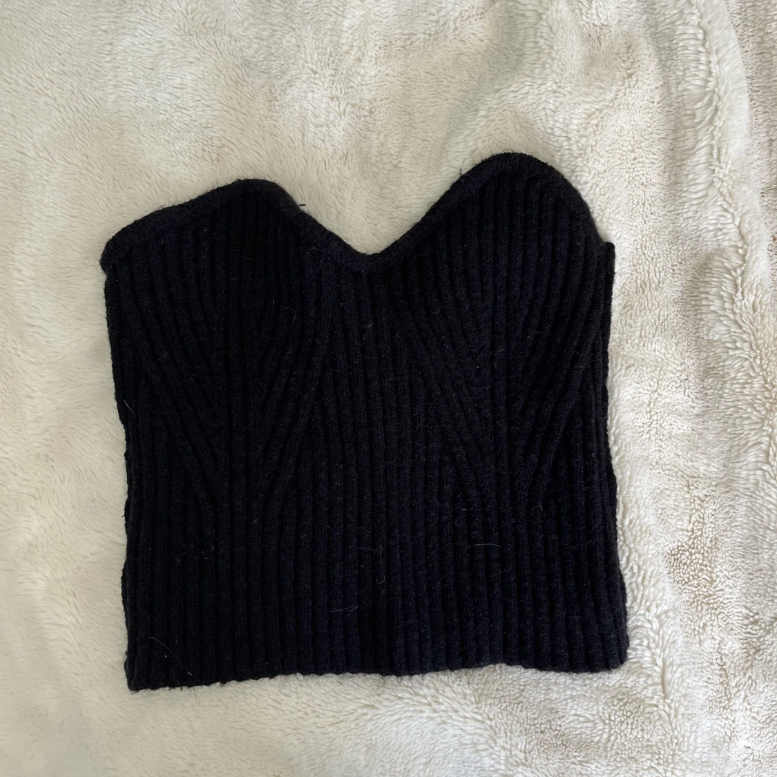 Stickad tubtopp  - 90