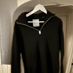 Jack & Jones half zip - Half zip/ 1/4 stickad zip hoodie 