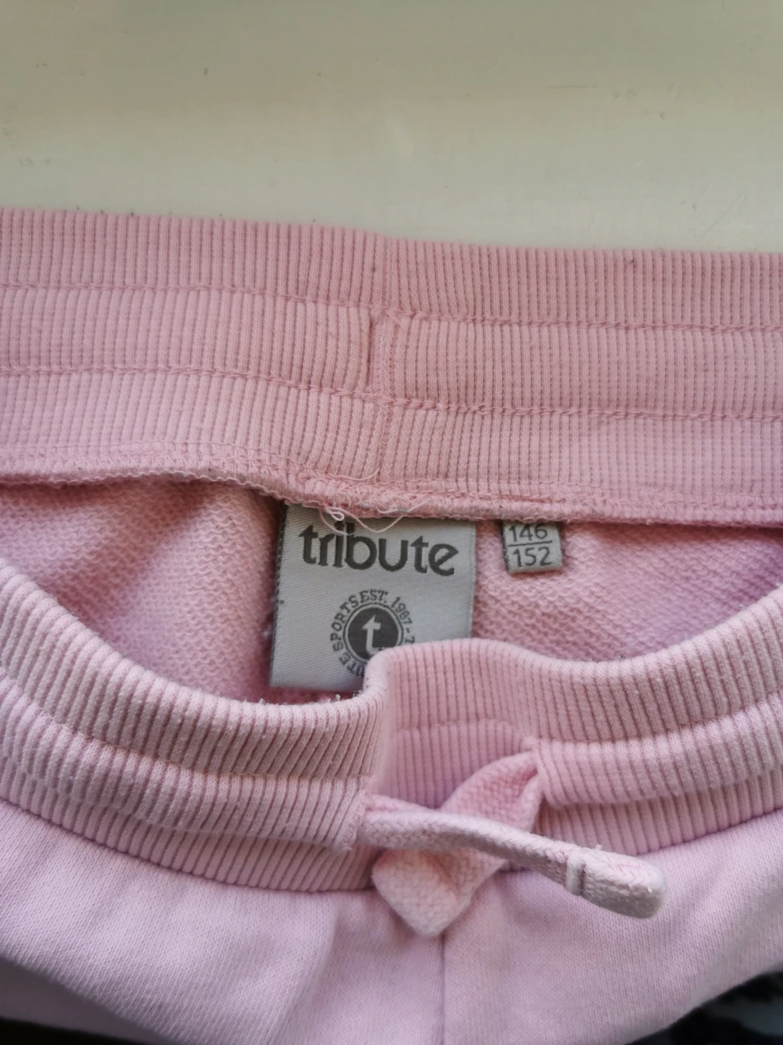 Ljusrosa mjukisshorts - 91