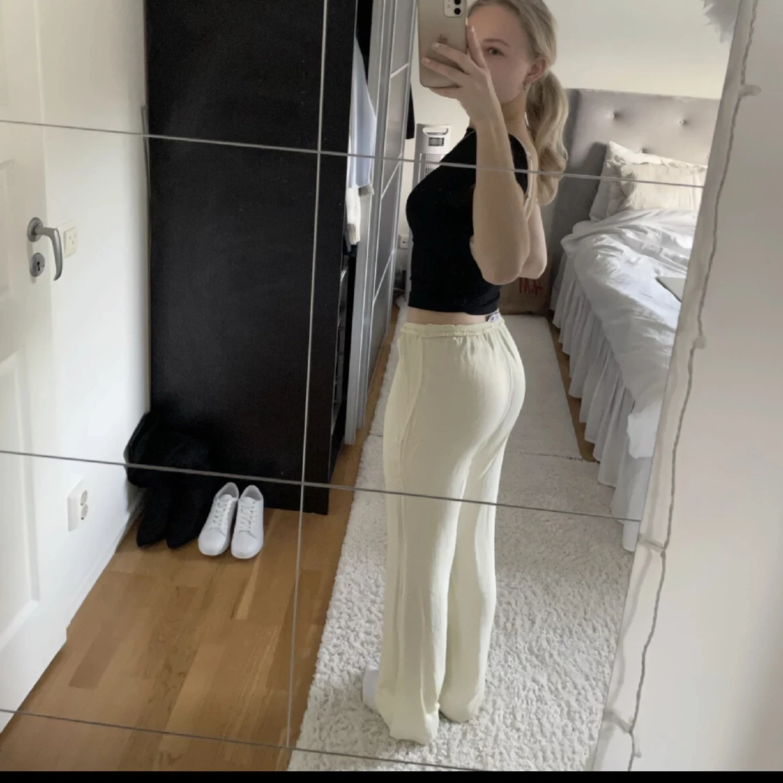 Zara Linnebyxor  - 90