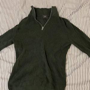 grön zip tröja från Hm