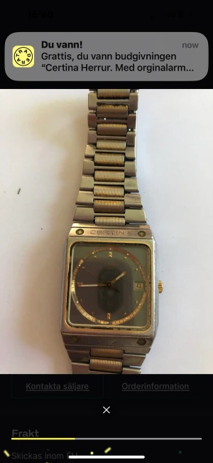 Certina unik helt fantast  - FunkR ser hur br ut som helst . Värd varend kron och kommer aldrig gå ner i värde