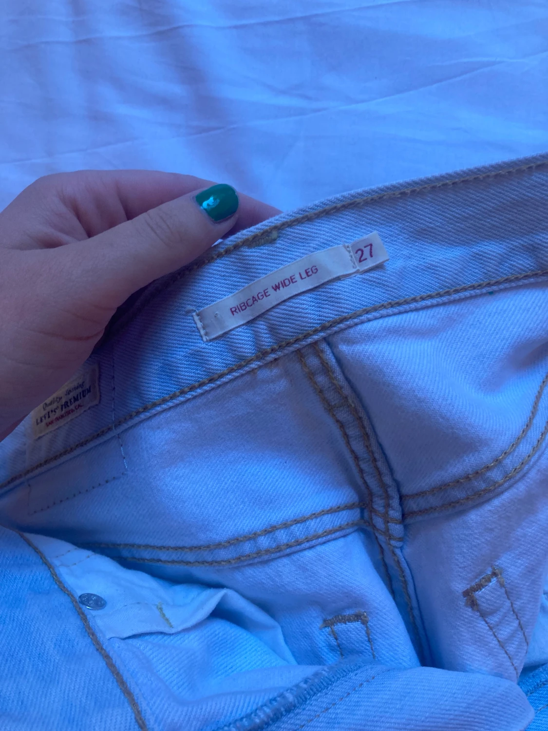 Levis ribcage 27, ljusblå - 90