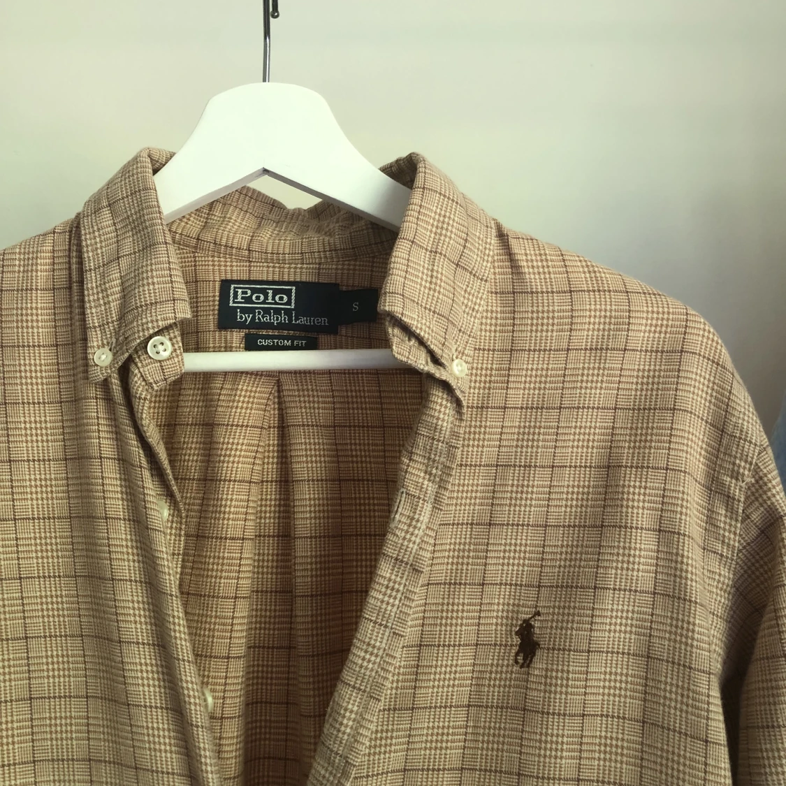 Ralph lauren flanellskjorta  - 90