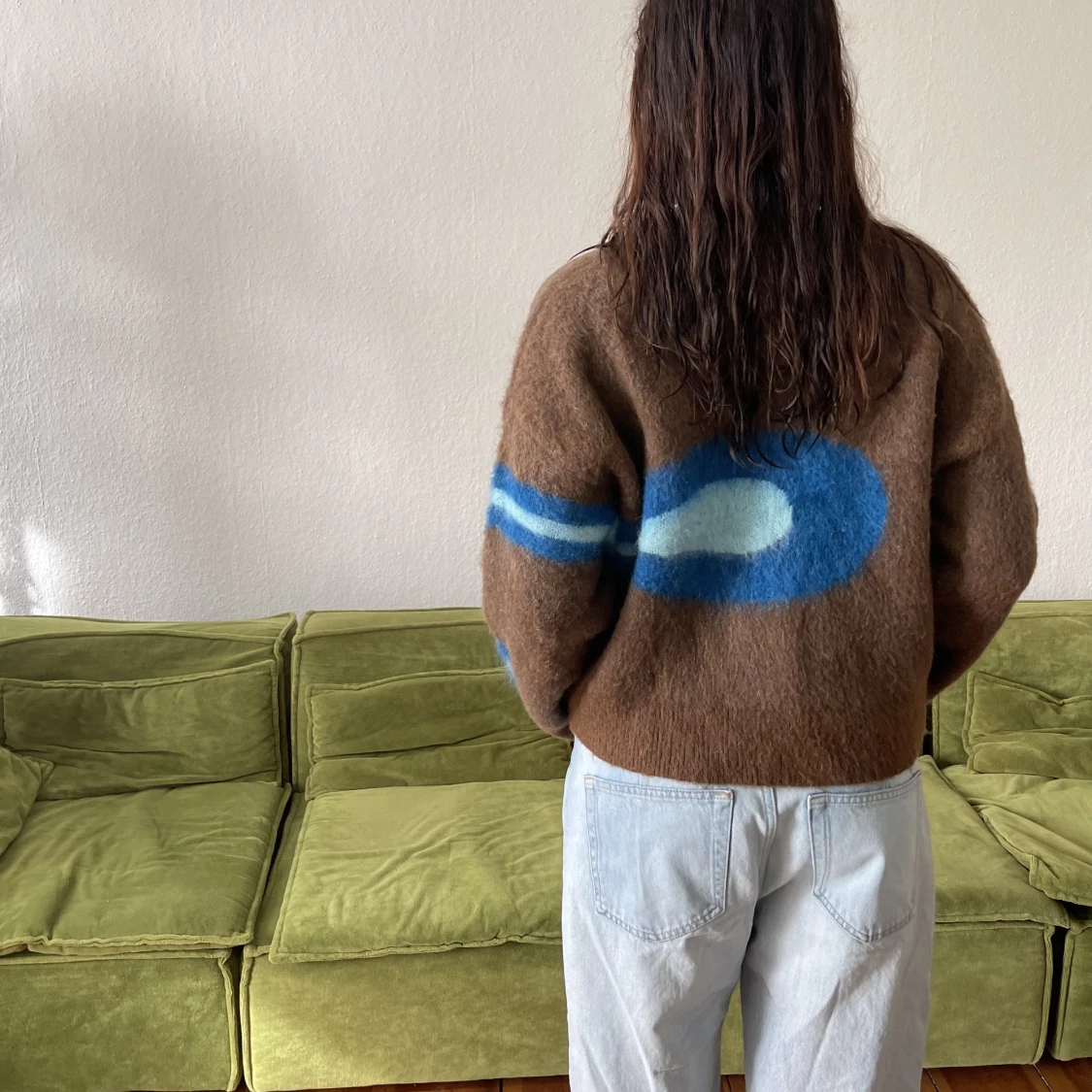 1/1 Unisex Mohair Sweater  - 91