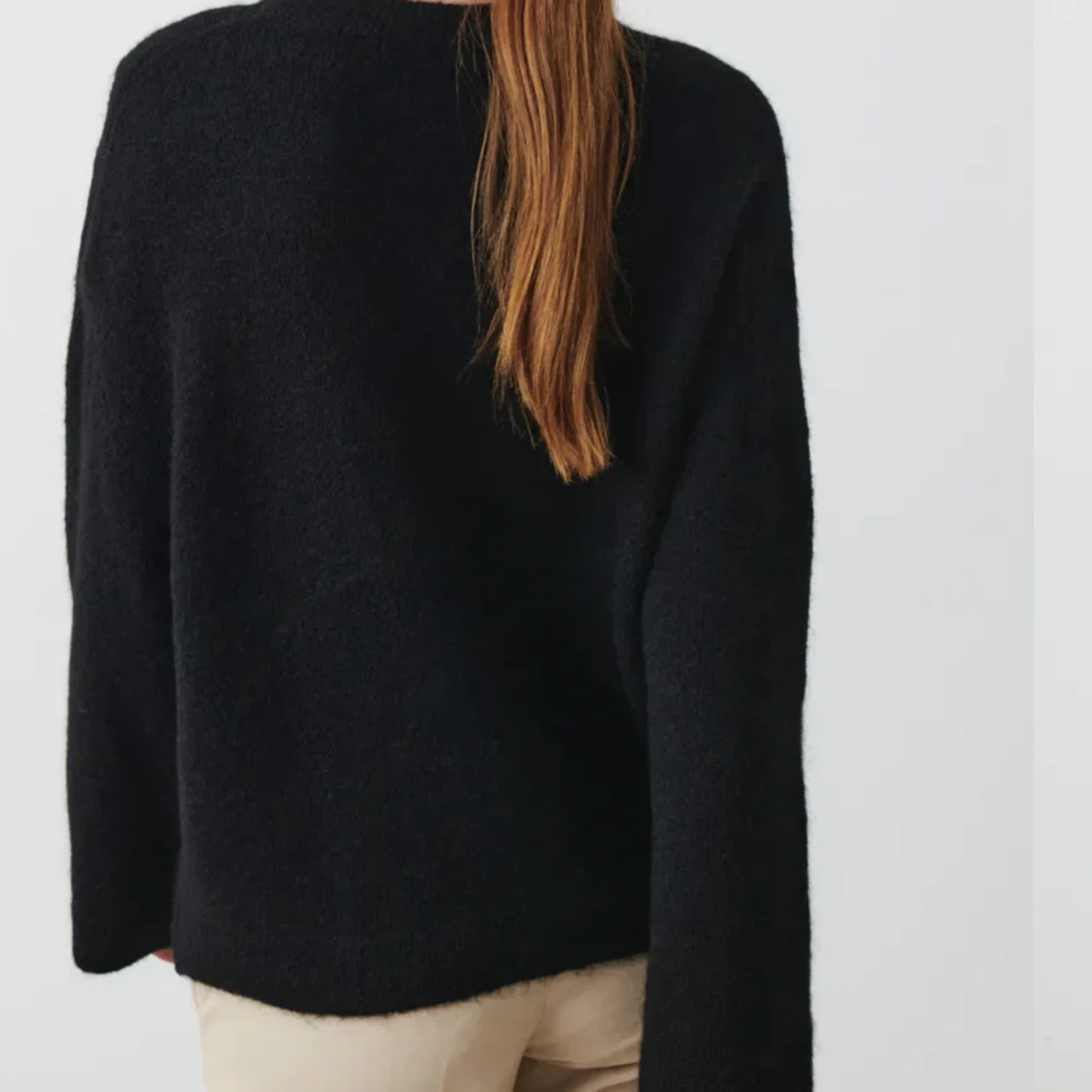 Oversized stickad tröja - 91