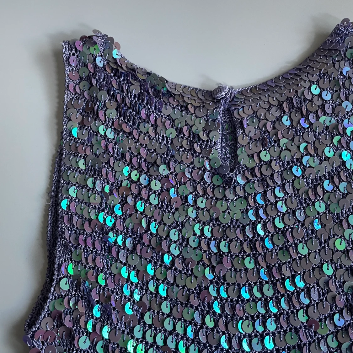 Paljettopp / Festtopp - 90