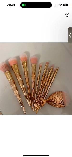 Sminkborstar - Säljer detta sättet med sminkborstar❤️ aldrig använda!