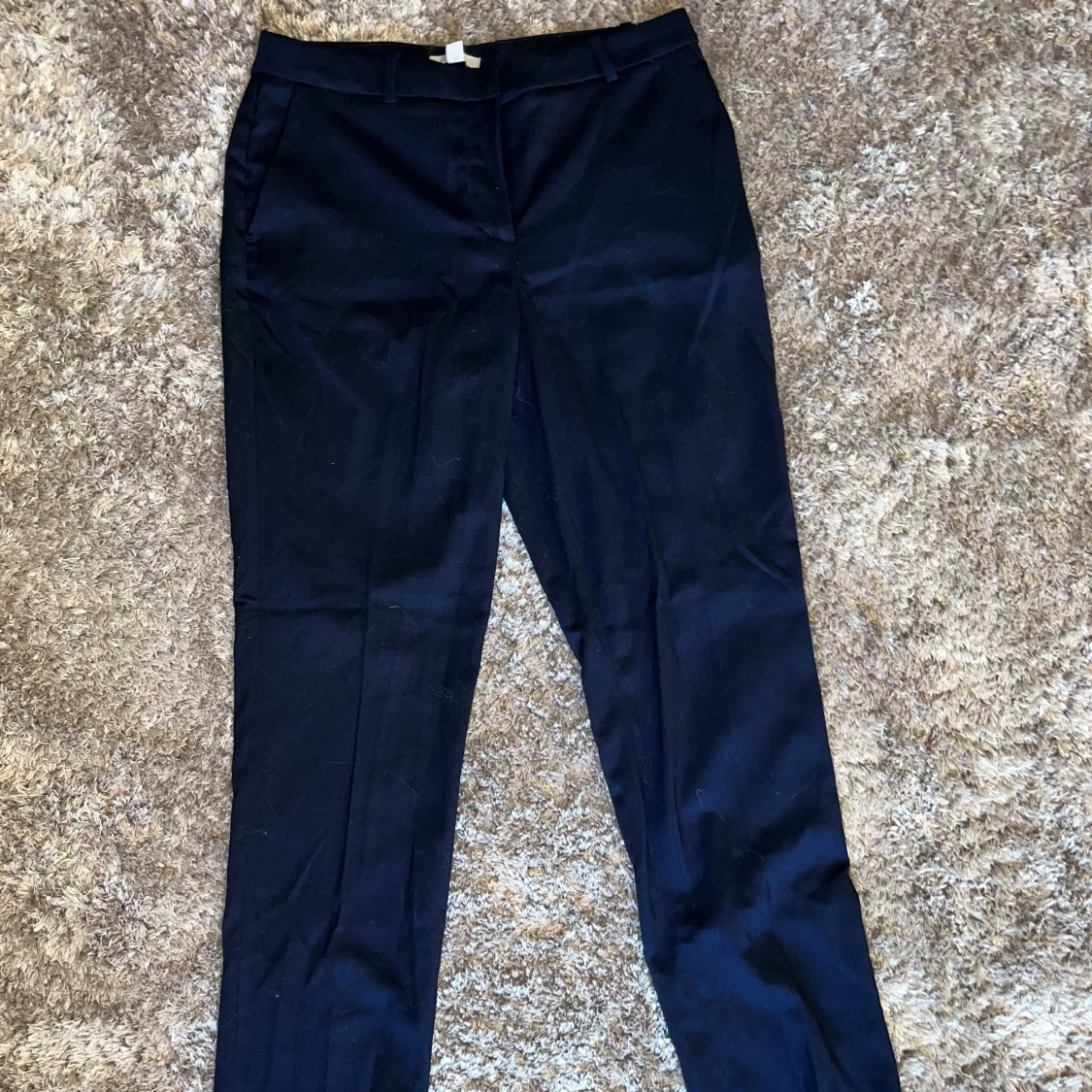 Mörkblå kostymbyxor