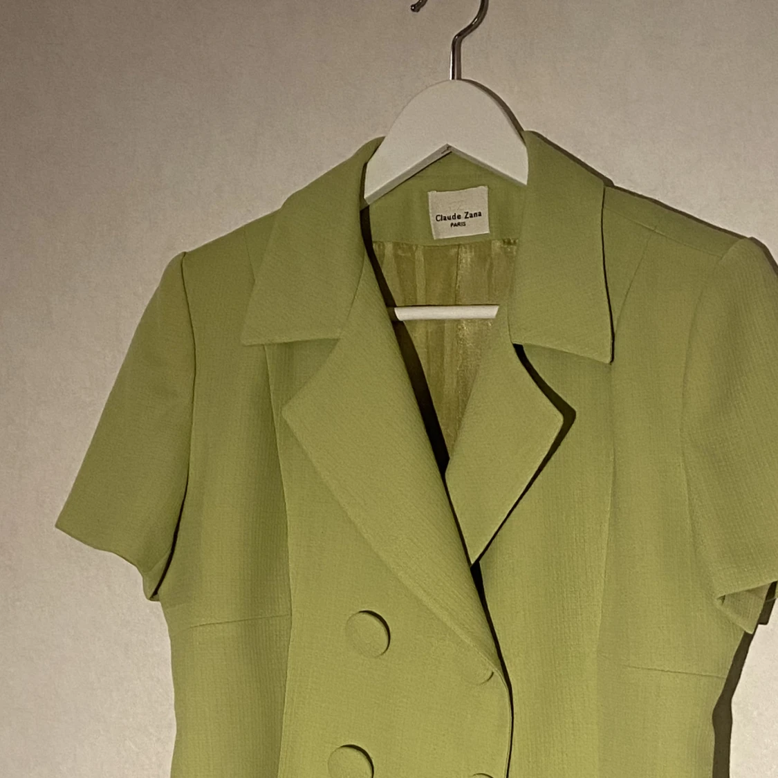 Vintage Kortärmad kavaj Mintgrön - 91