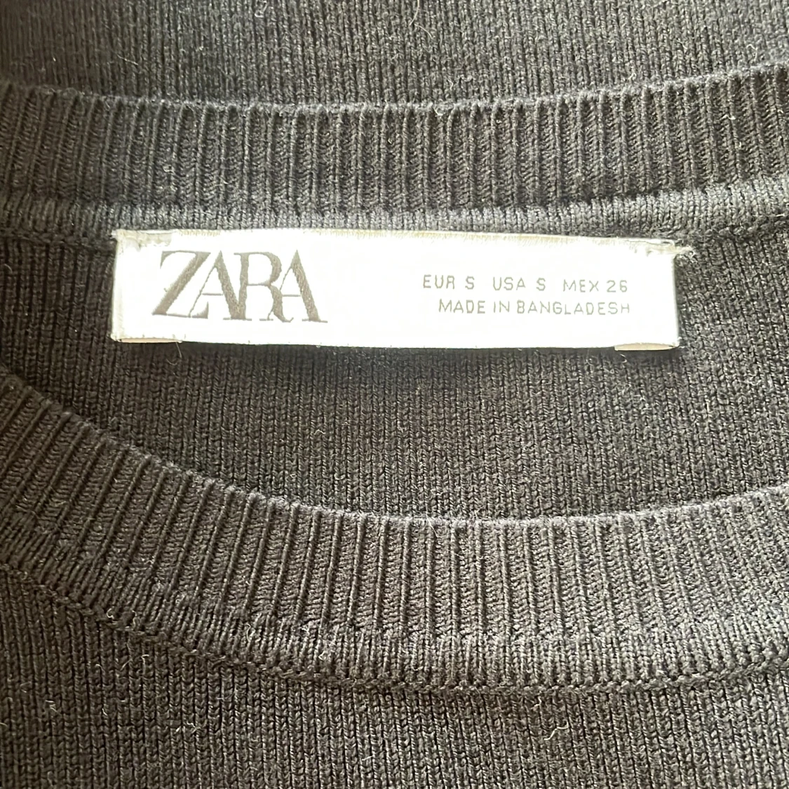 svart zara topp - magtröja - 91