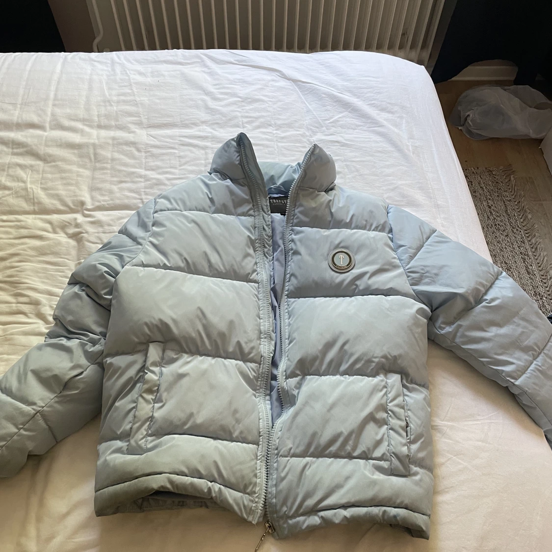 TRAPSTAR IRONGATE ICE BLUE PUFFER JACKET