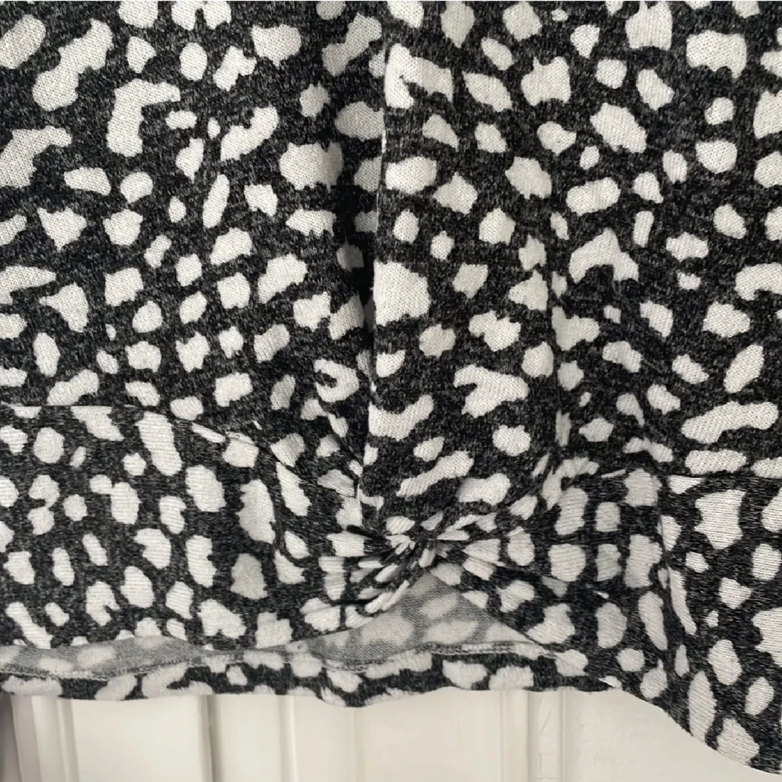 Långärmad tröja med mönster  - 90