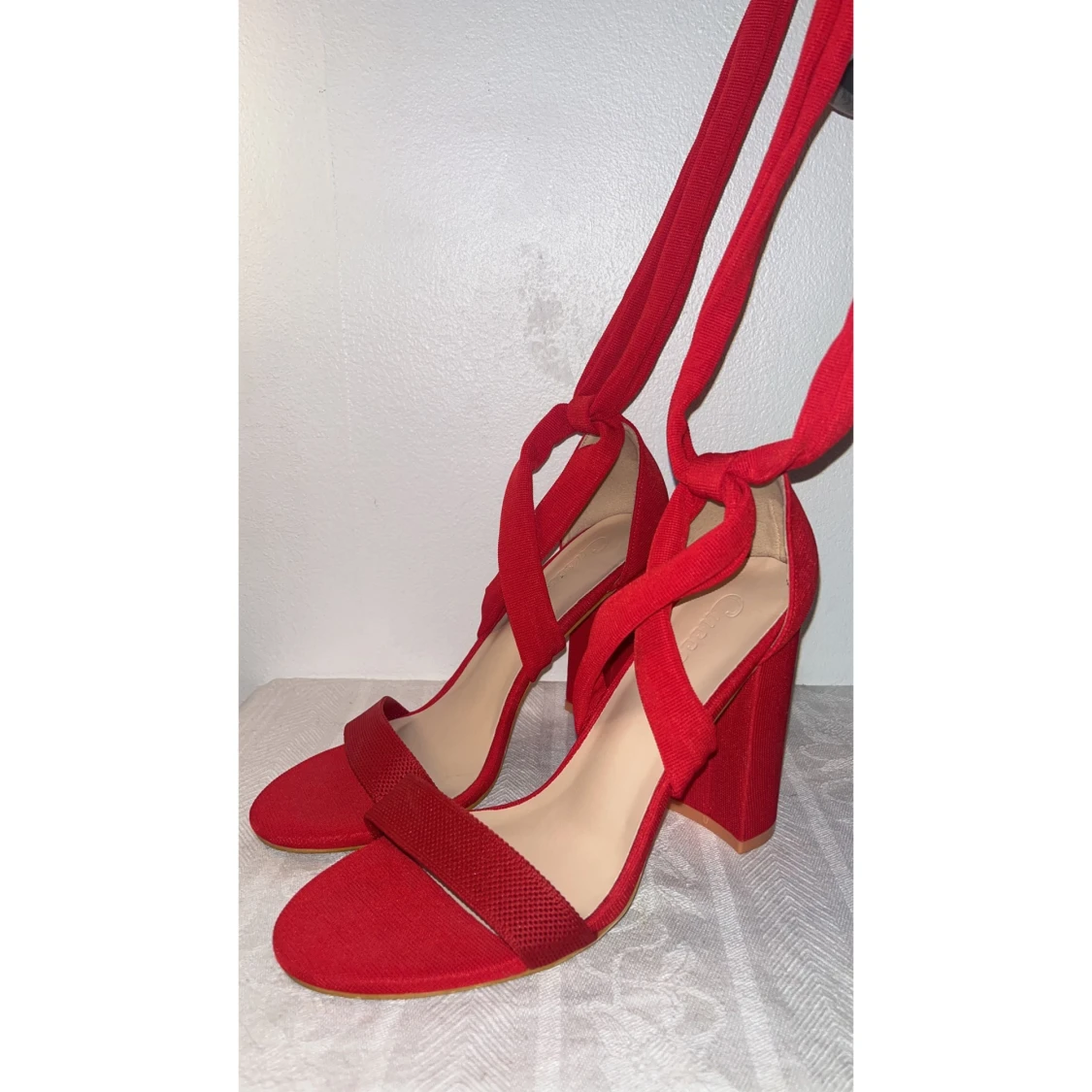 Röda klackskor Shein - 91