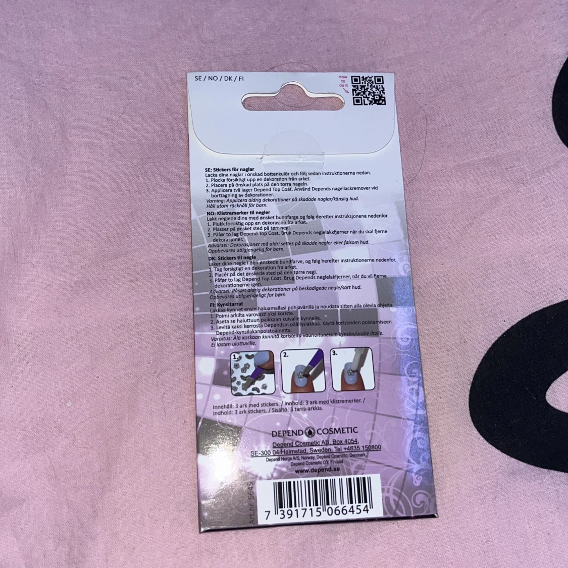 Klistermärken för naglaf - 90