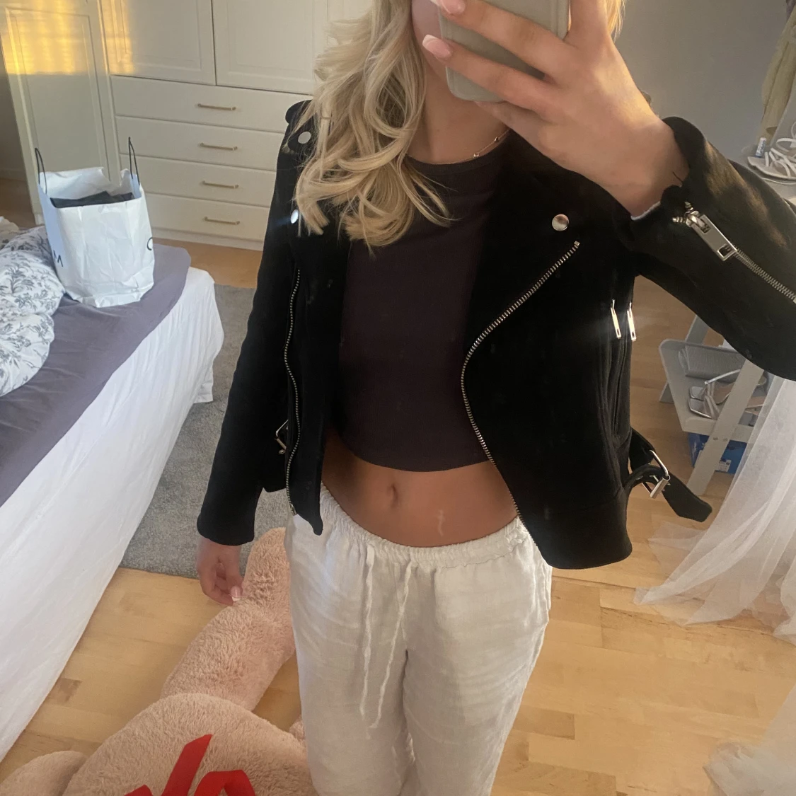 Svart mockajacka - 90