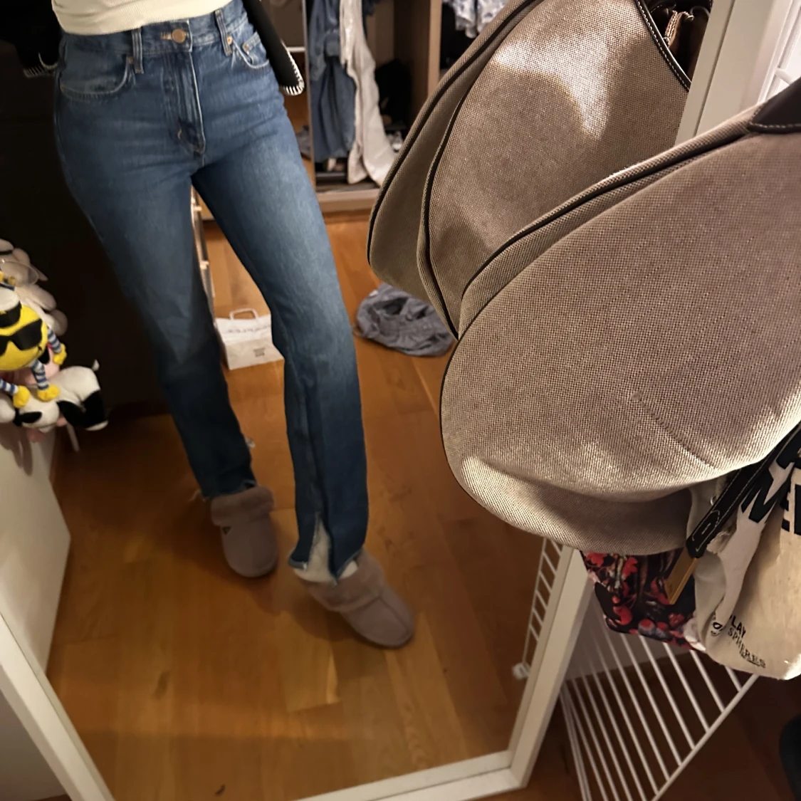 Utsvängda jeans - 91