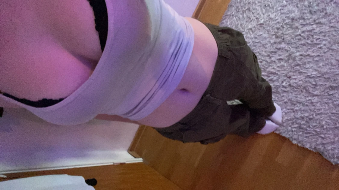 Lågmidjade gröna cargobyxor!