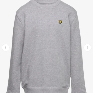 Grå Lyle & Scott tröja  - Jättefin grå lyle&scott tröja i storlek l, knappt använd då den är för stor för mig, inga hål eller fläckar.💞
