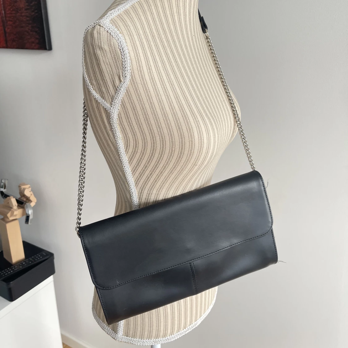 Läder clutch Don Donna 