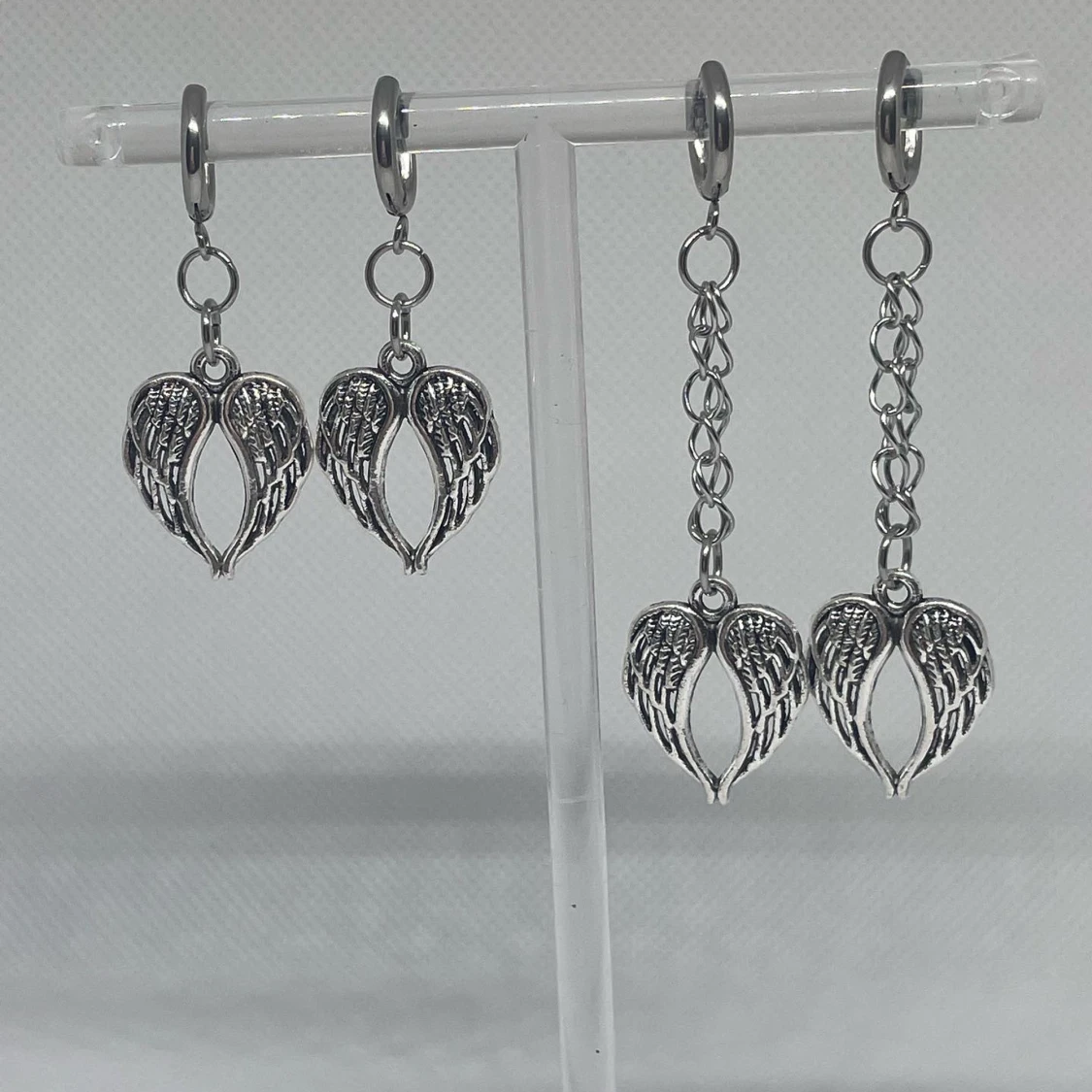 Angel dust earrings sett