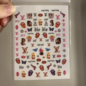 dekoration till naglar - använt 2 stycken 