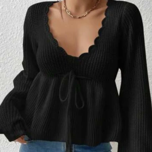 stickad - tröja från shein