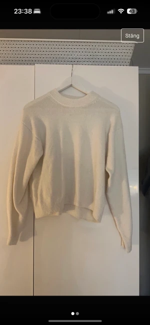 Vit stickad - vit stickad från hm❤️‍🔥