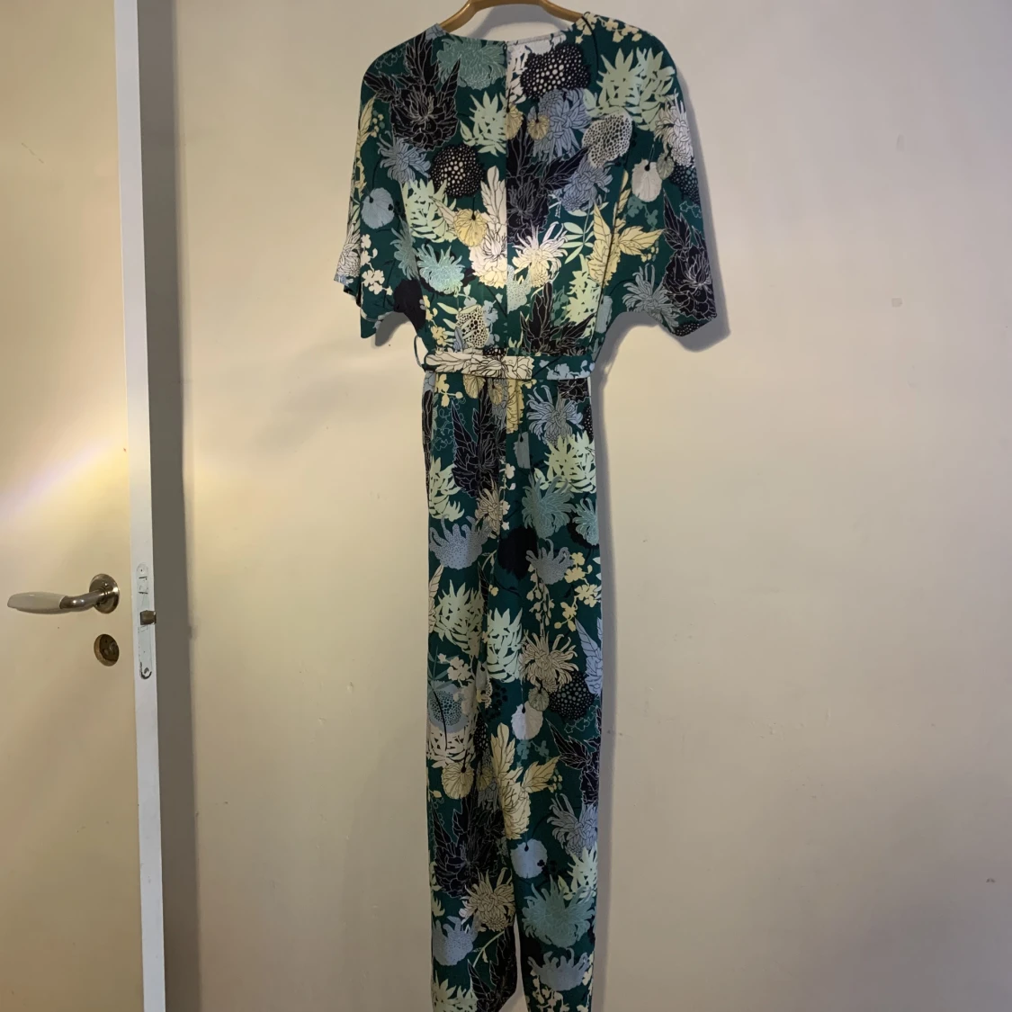 Blommigt Mönstrad Jumpsuit - 90