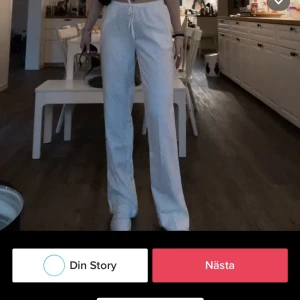 Linnebyxor  - Linnebyxor, endast använda en gång. Som nya💓(lånade bilder)