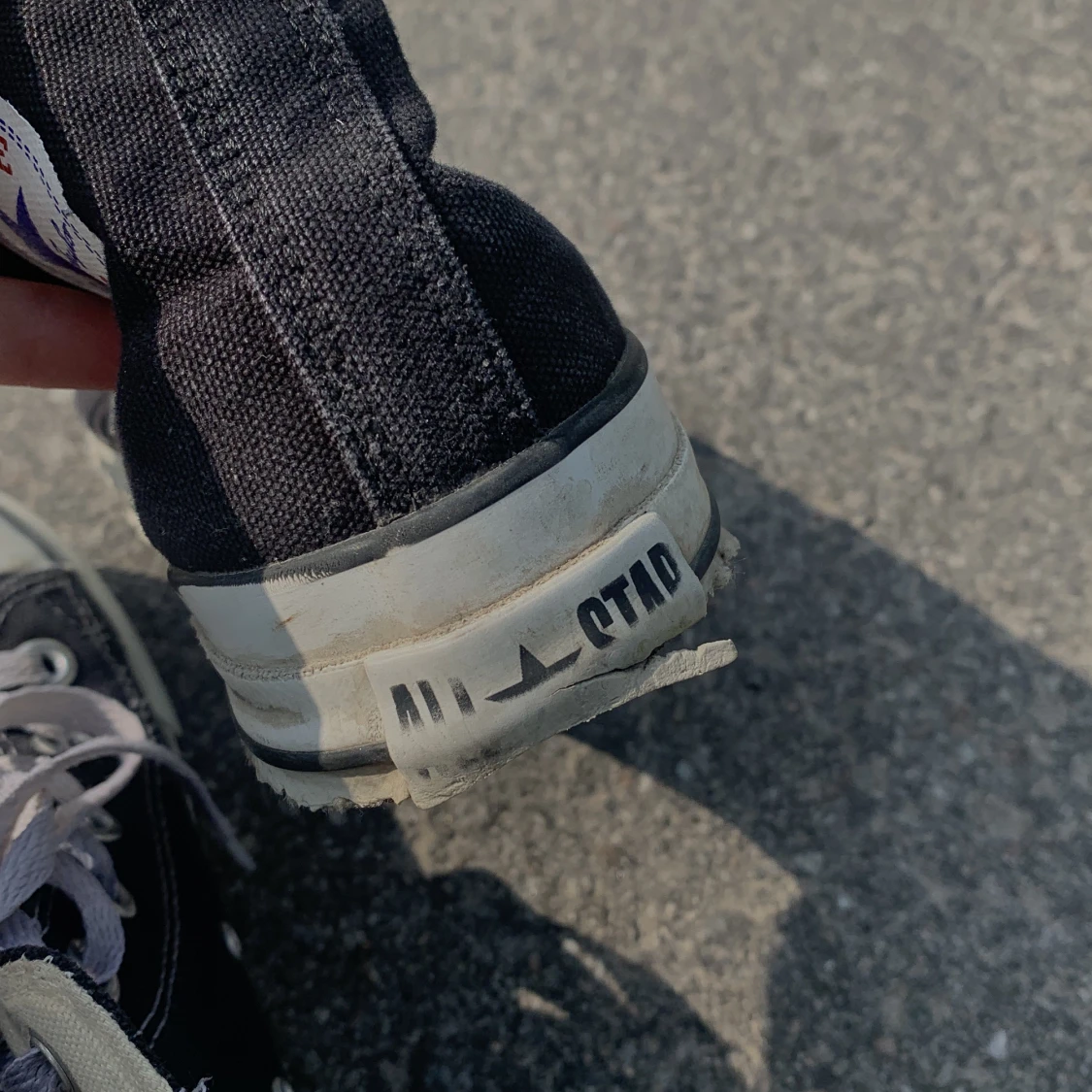 Svarta converse - 90