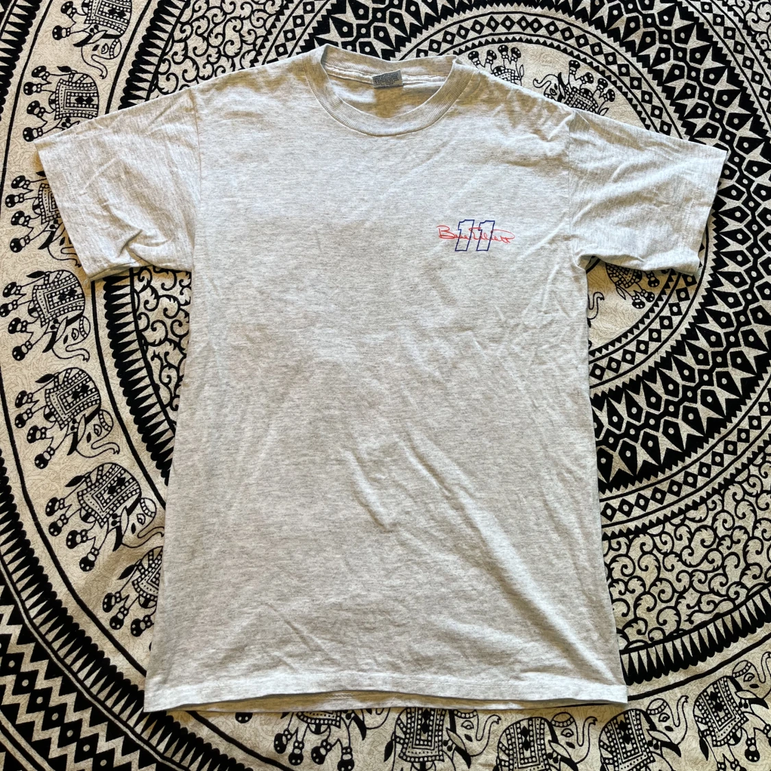 Grå BUDWEISER tshirt med tryck - 90