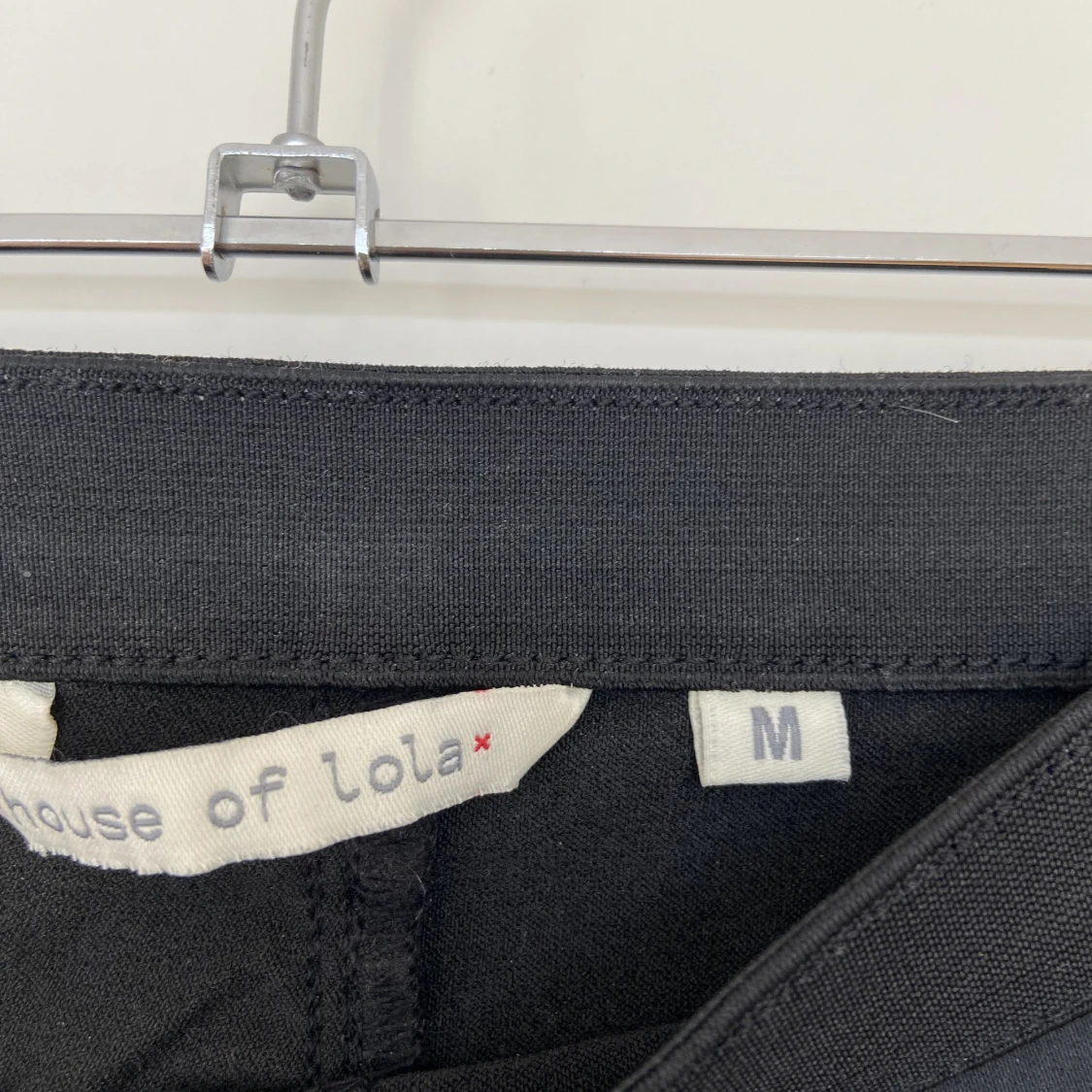 Svart mjuk Skinnimitation stl M - 90