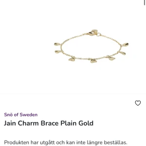 Armband - Från snö of Sweden i hyfsat skick utan större defekter. Säljer då ja ska köpa i silver ist. Köpt för 399kr. 