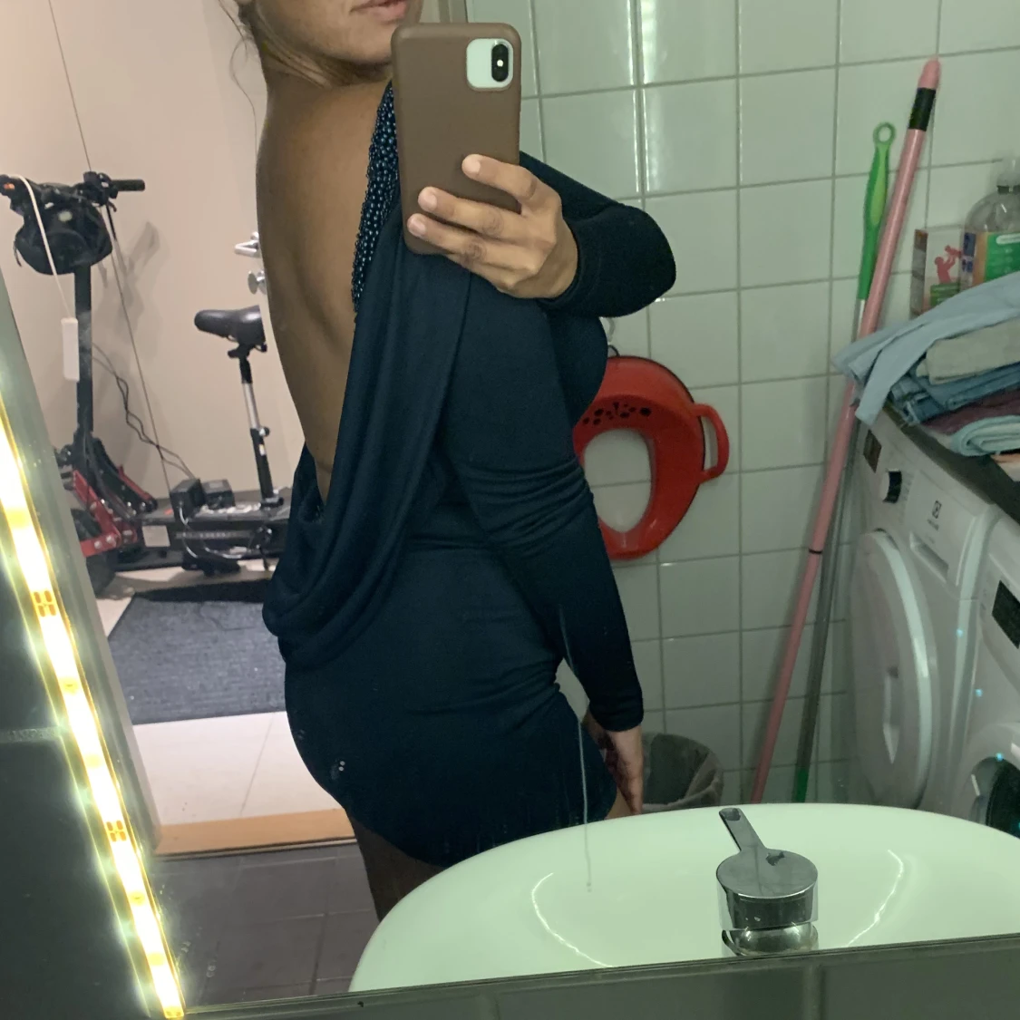 Rebecca Stella klänninh Navy 