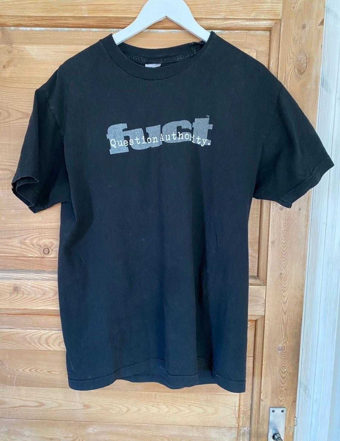 Fuct 3m reflective logo tee