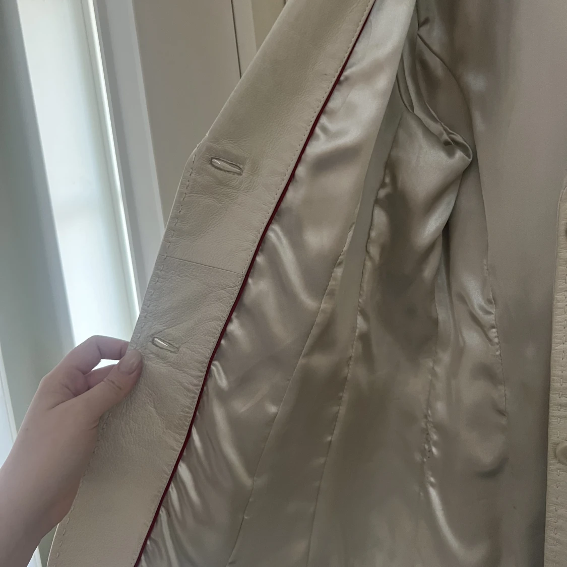 Vintage skinnjacka - 91