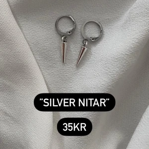Nitar silver - 35kr + 15kr frakt💘ny tillverkade🌟tryck ej på köp nu