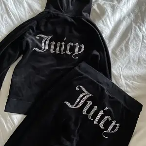 Byxor och hoodie från Juicy Couture, storlek XS. 