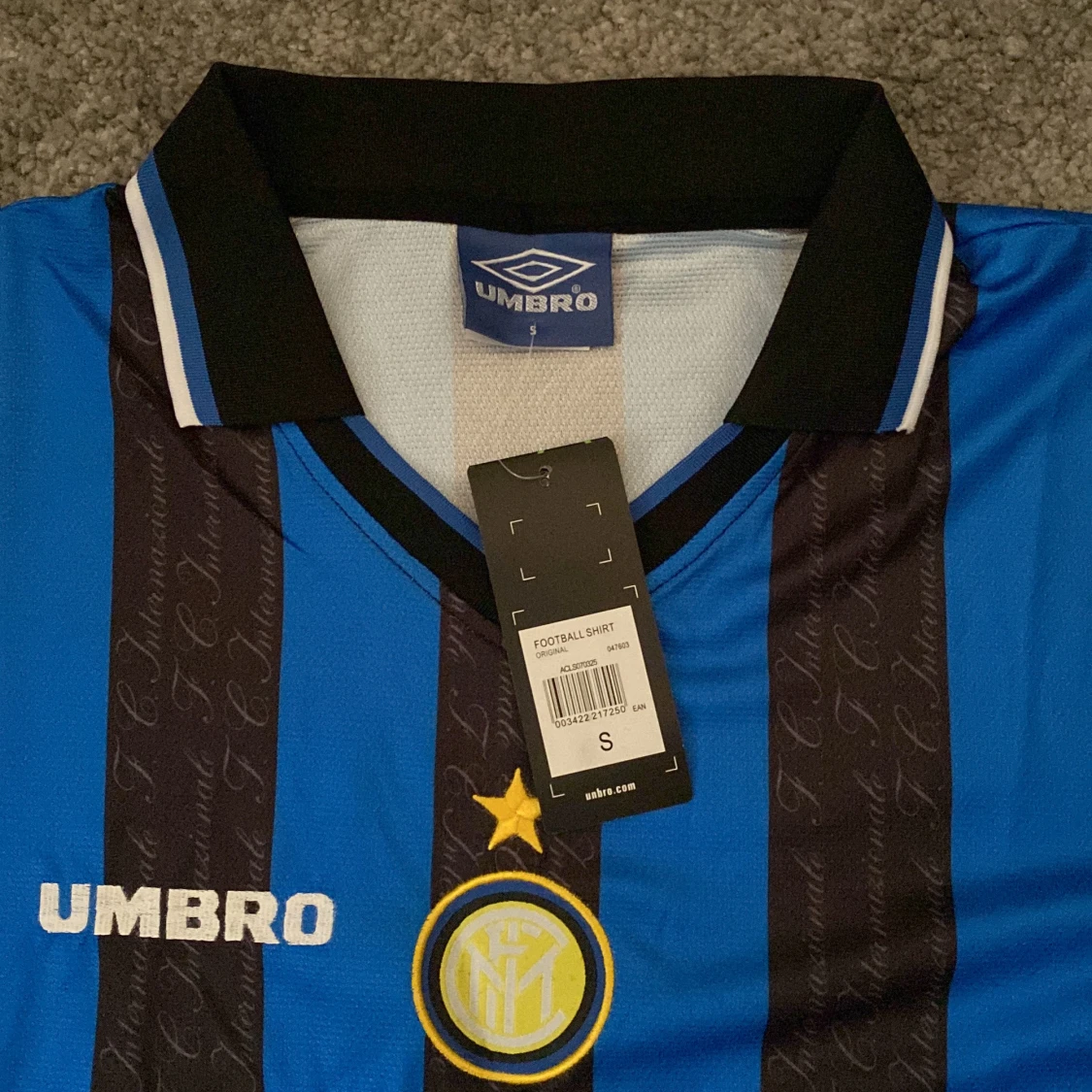 Inter fotbollströja - 91