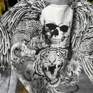 Grå zipup - Oversized grå zipup, inget fel på den har mest bara tröttnat 