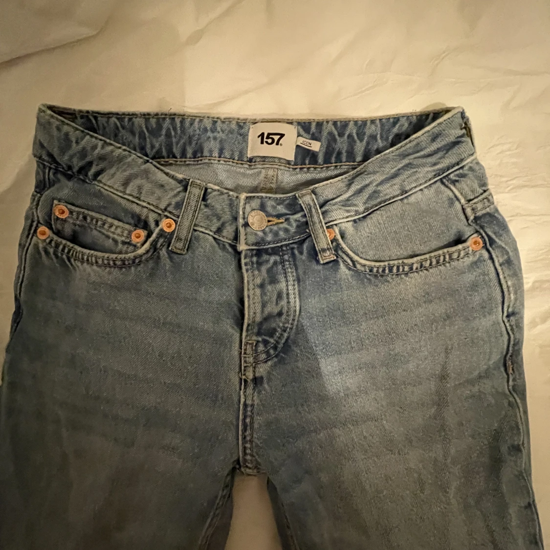 Low waist straight jeans - 91