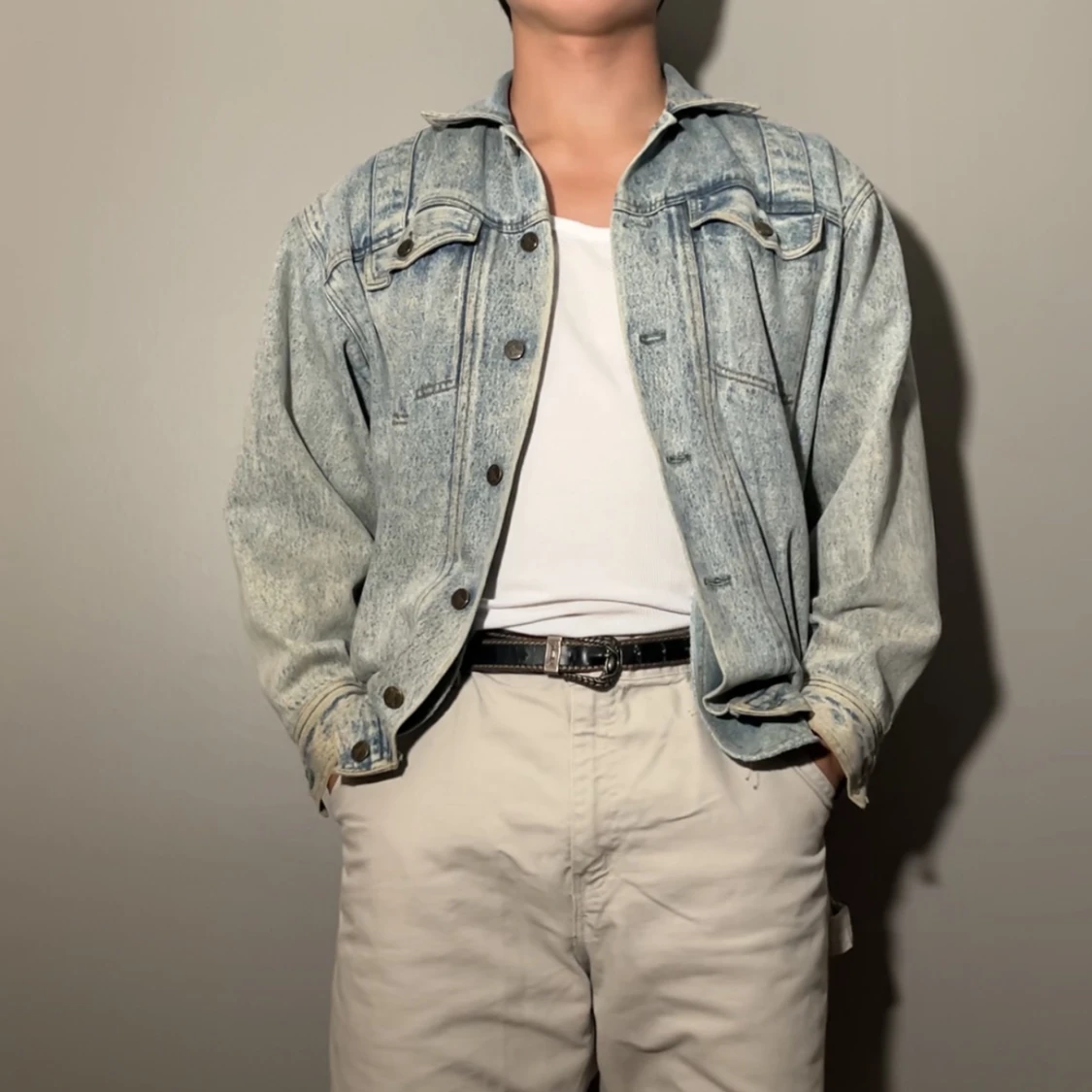 Vintage jeansjacka - 90