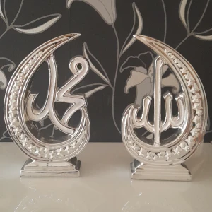 Muslimsk Dekoration  - Färg:silver