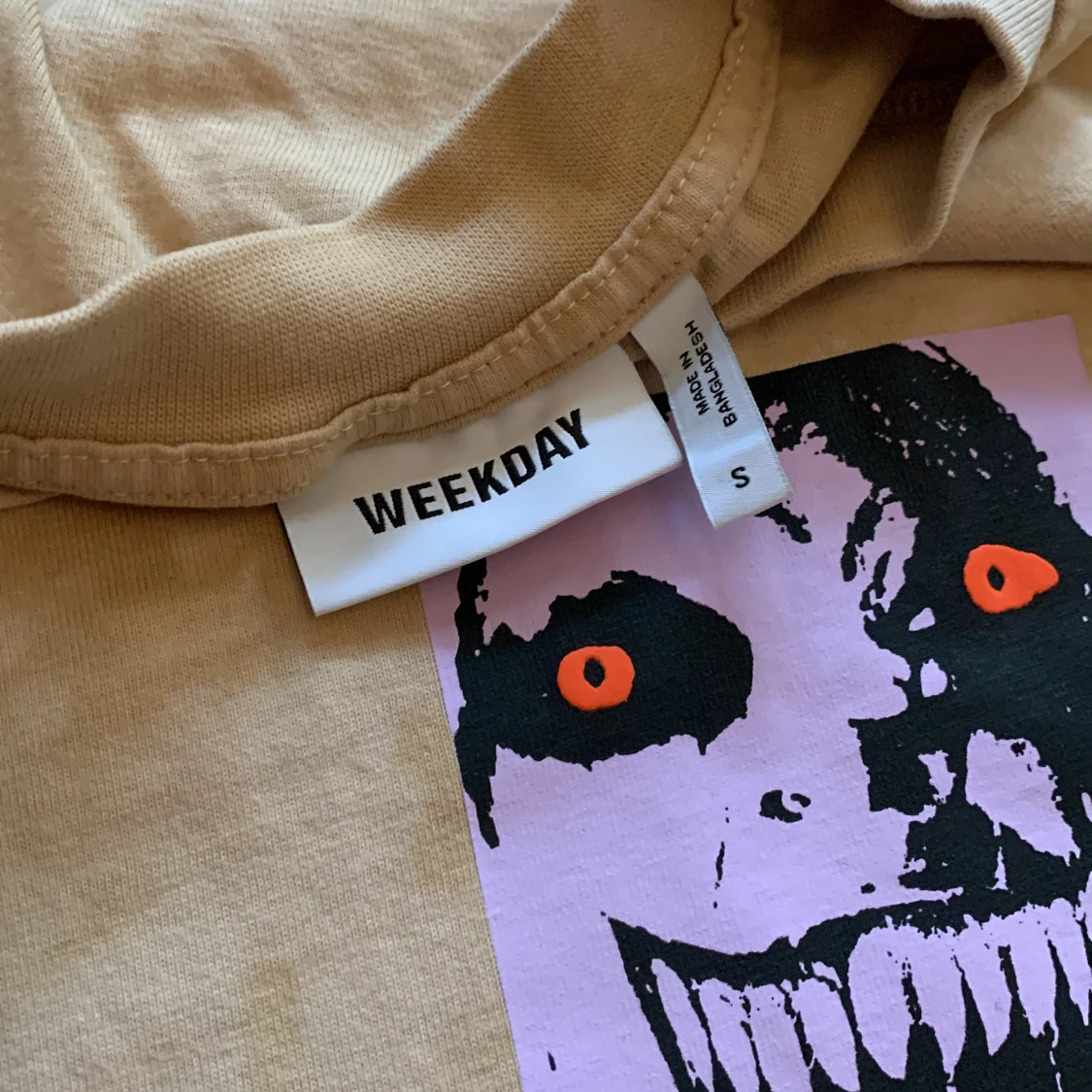 Overzised T-shirt with print - 91