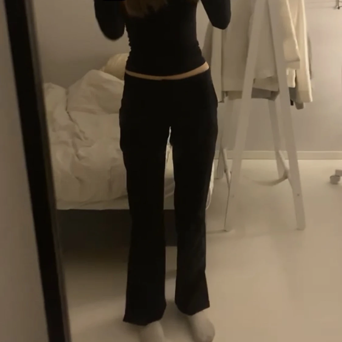 Lågmidjade kostymbyxor - 91