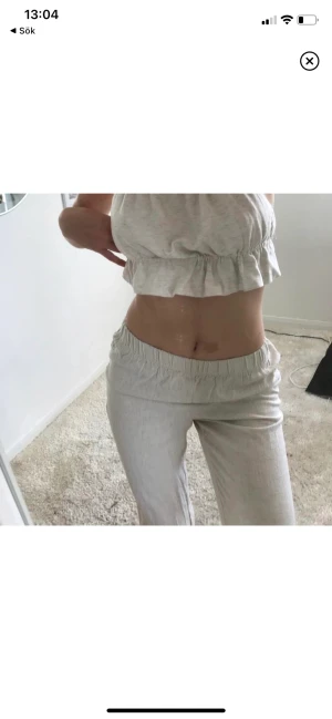 Linnebyxor  - Beiga jätte fina linnebyxor