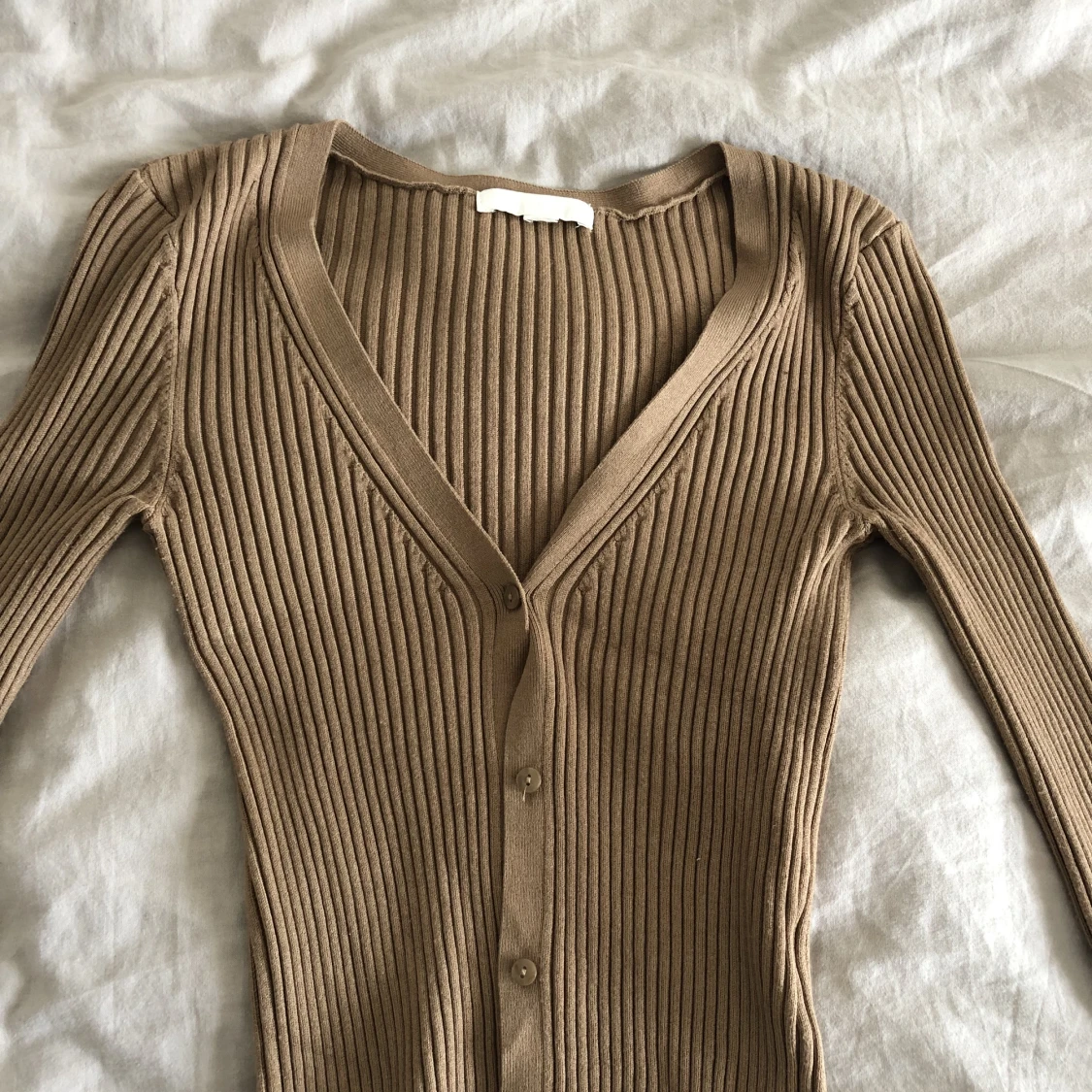 beige brun topp - 90