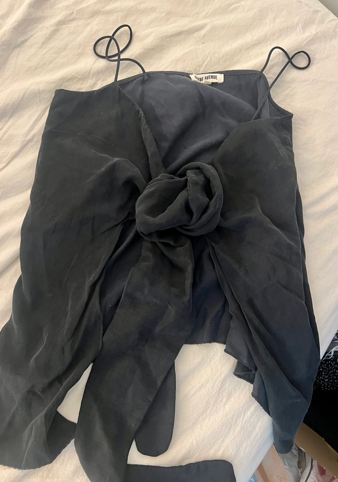 Djerf Avenue - Tie tank top ash - 90