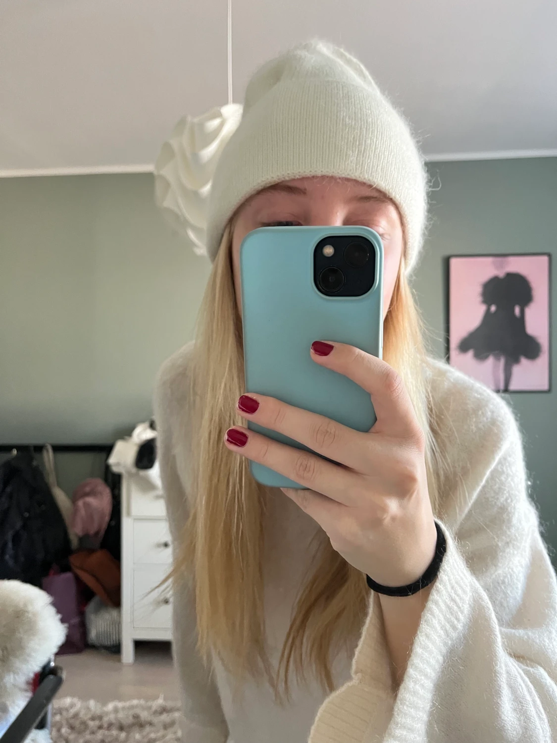 Cashmere mössa - 91